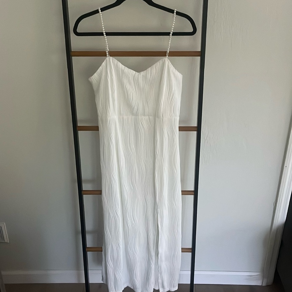 Never worn with tags white dress